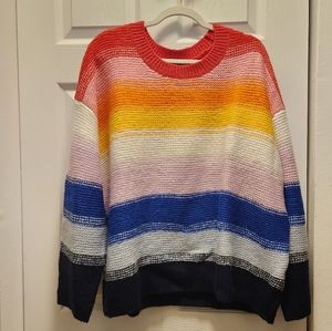 Oversized Rainbow Sweater